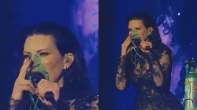 Laura Pausini preocupó tras detener show para recibir oxígeno