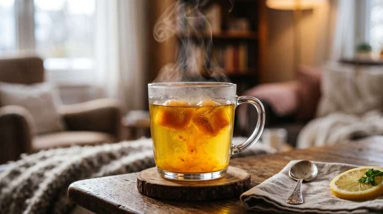 Cubitos de cúrcuma y jengibre: infusión antiinflamatoria lista en minutos