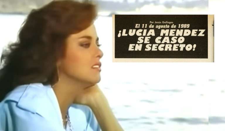 El día que Lucía Méndez se casó en secreto: ¿cuánto le duró?