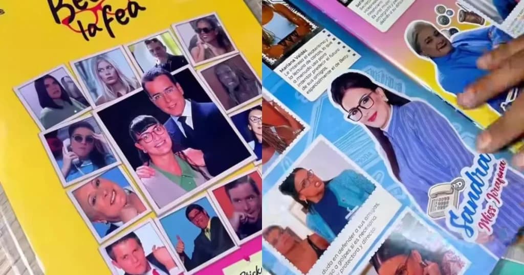 Álbum de estampas de “Betty, la fea” arrasa en redes sociales