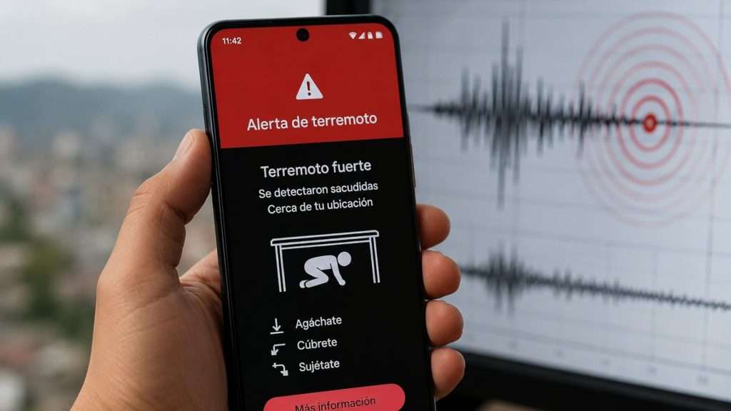 Cómo activar la alarma de sismo en tu celular
