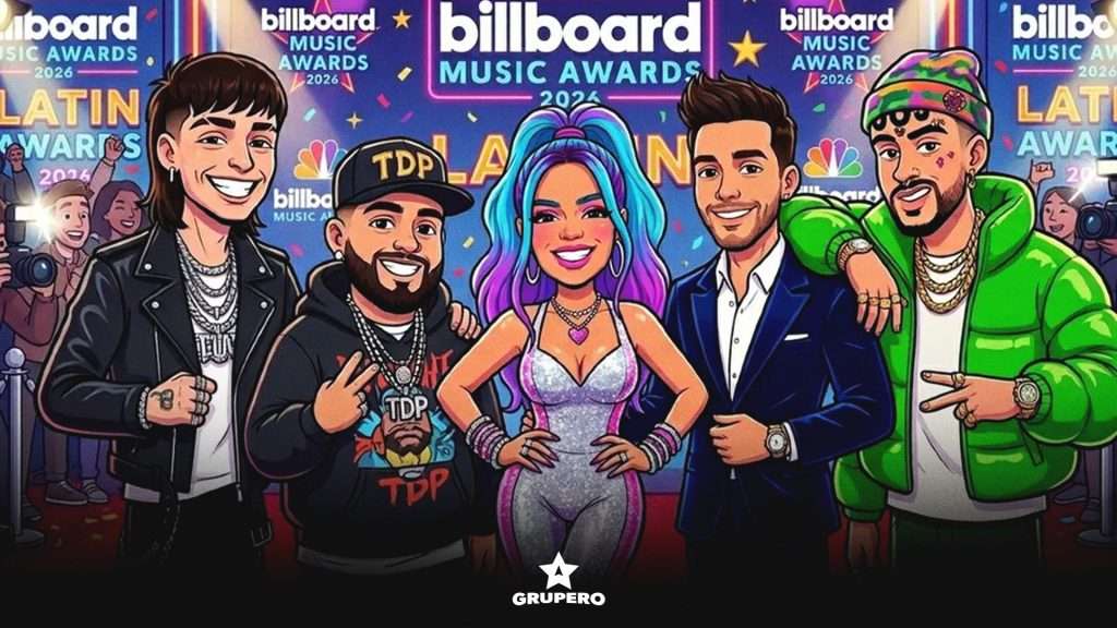 Lista completa de los ganadores en los ‘Billboard Latin Music Awards 2026’